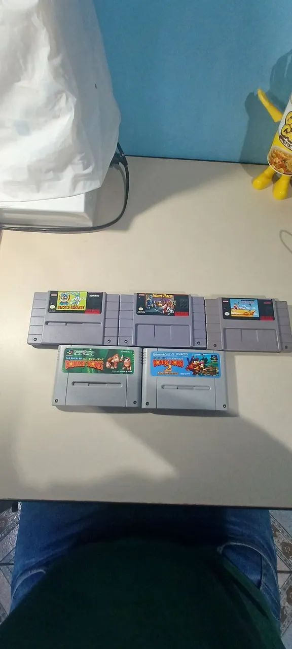 Jogos super Nintendo 
