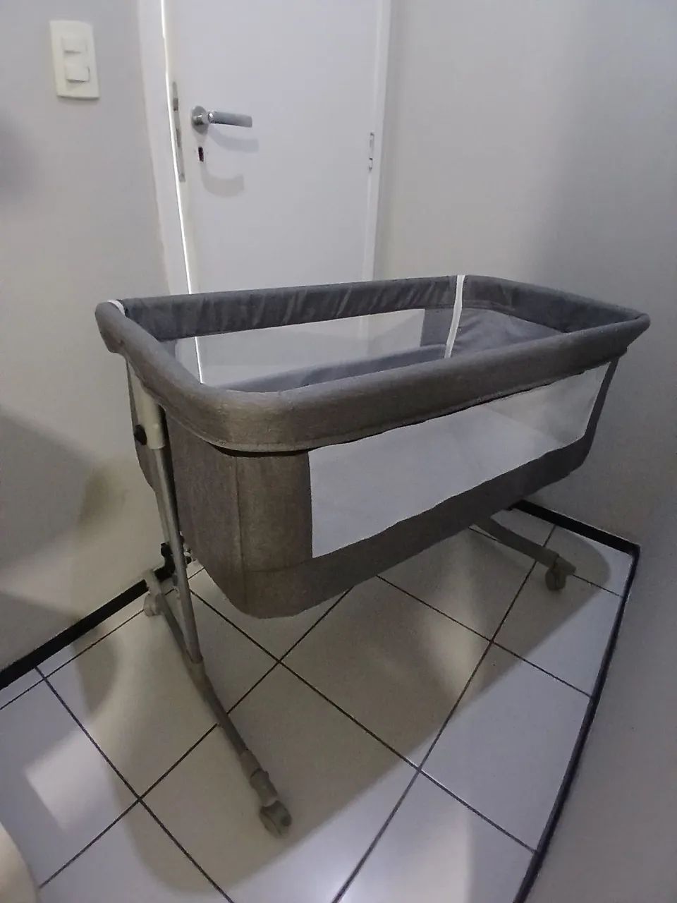 BERÇO Portátil KABABY Cinza - Foto 3