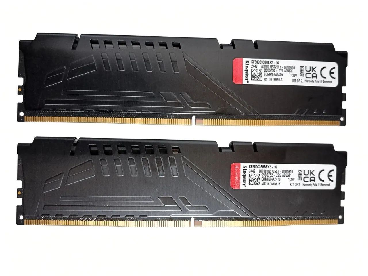 Kit Memória Kingston Fury Beast DDR5 16GB (2x8GB) 6000MHz CL36 - Foto 2