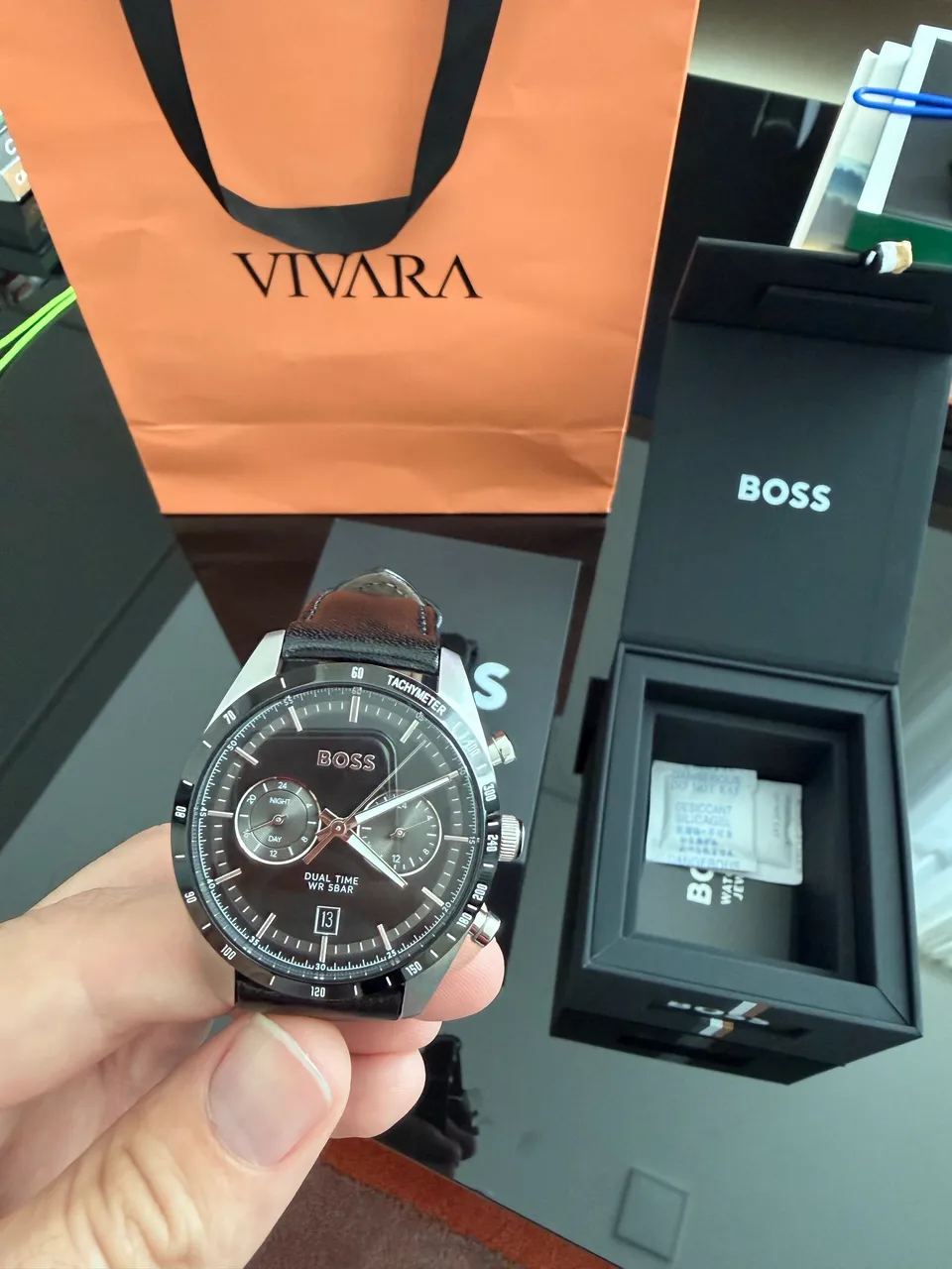 Relógio Hugo Boss Original - Novo, Nunca Usado | Completo (Caixa +