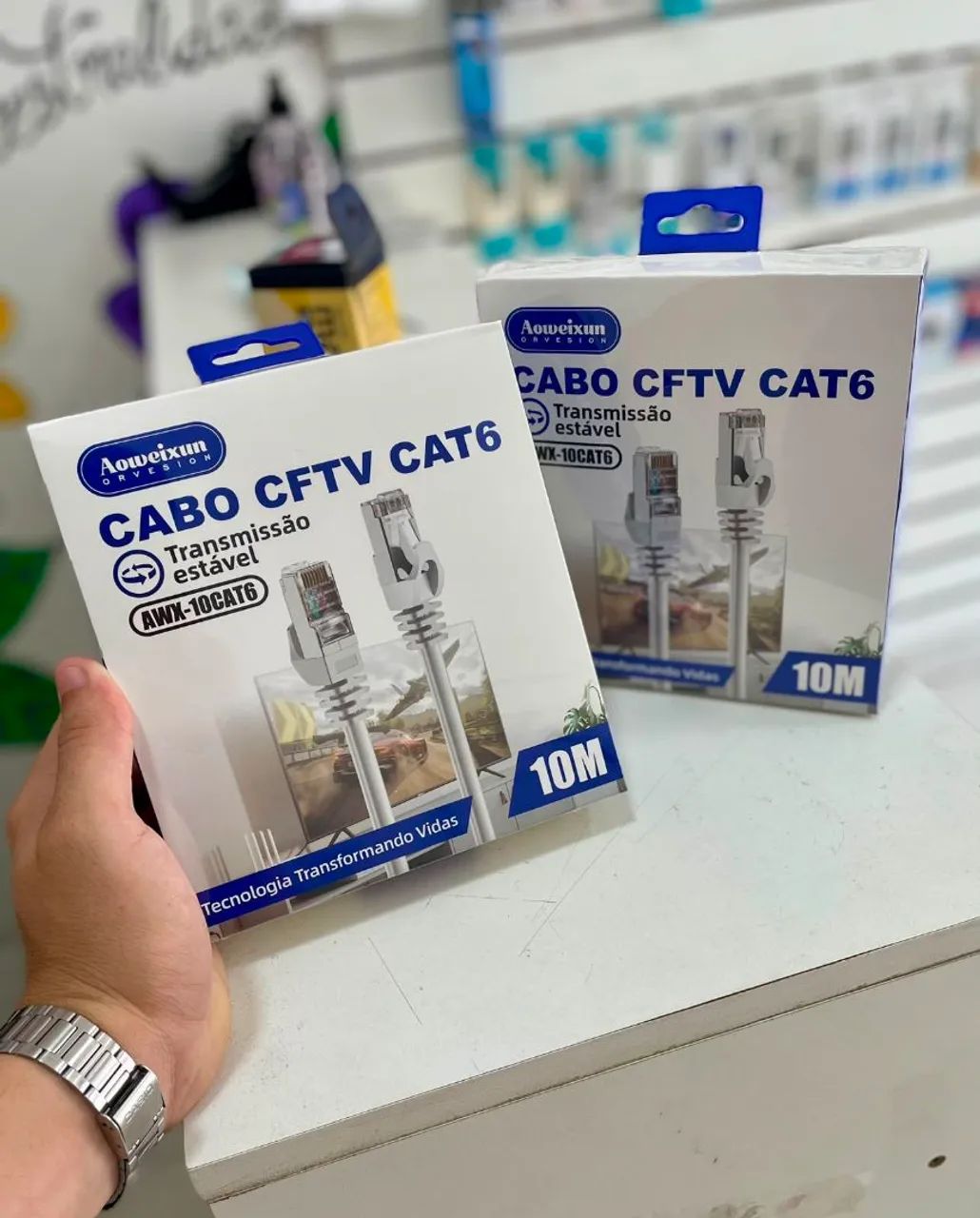 Cabo de rede cat6 10 metros 
