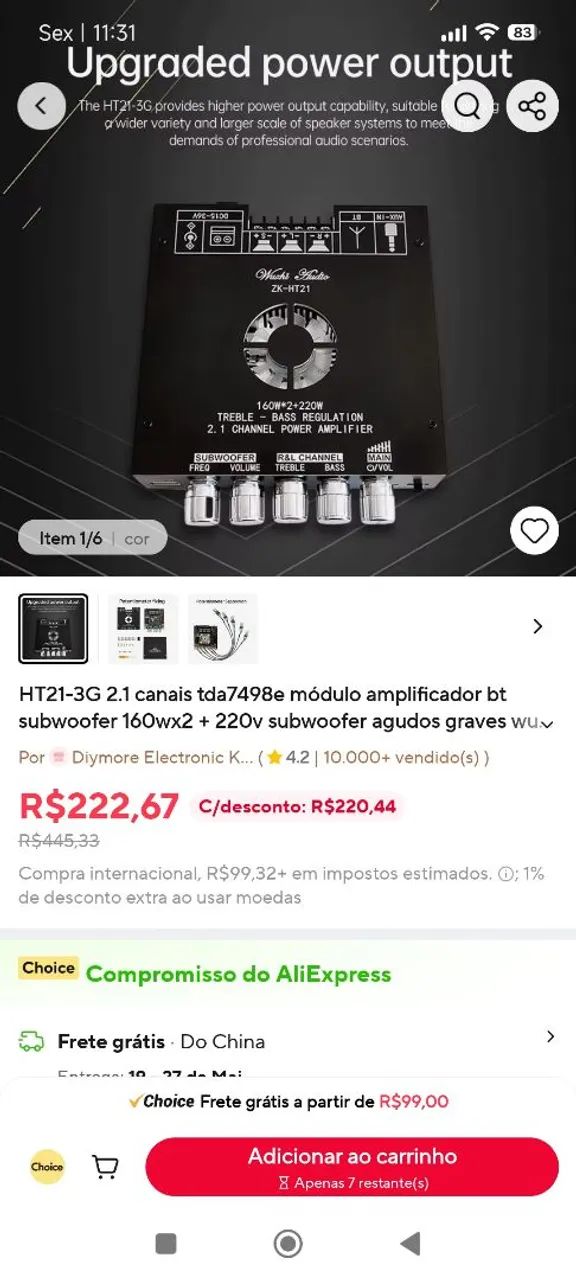 ZTK HT21 160* 2X DE 220 SUB - Foto 3