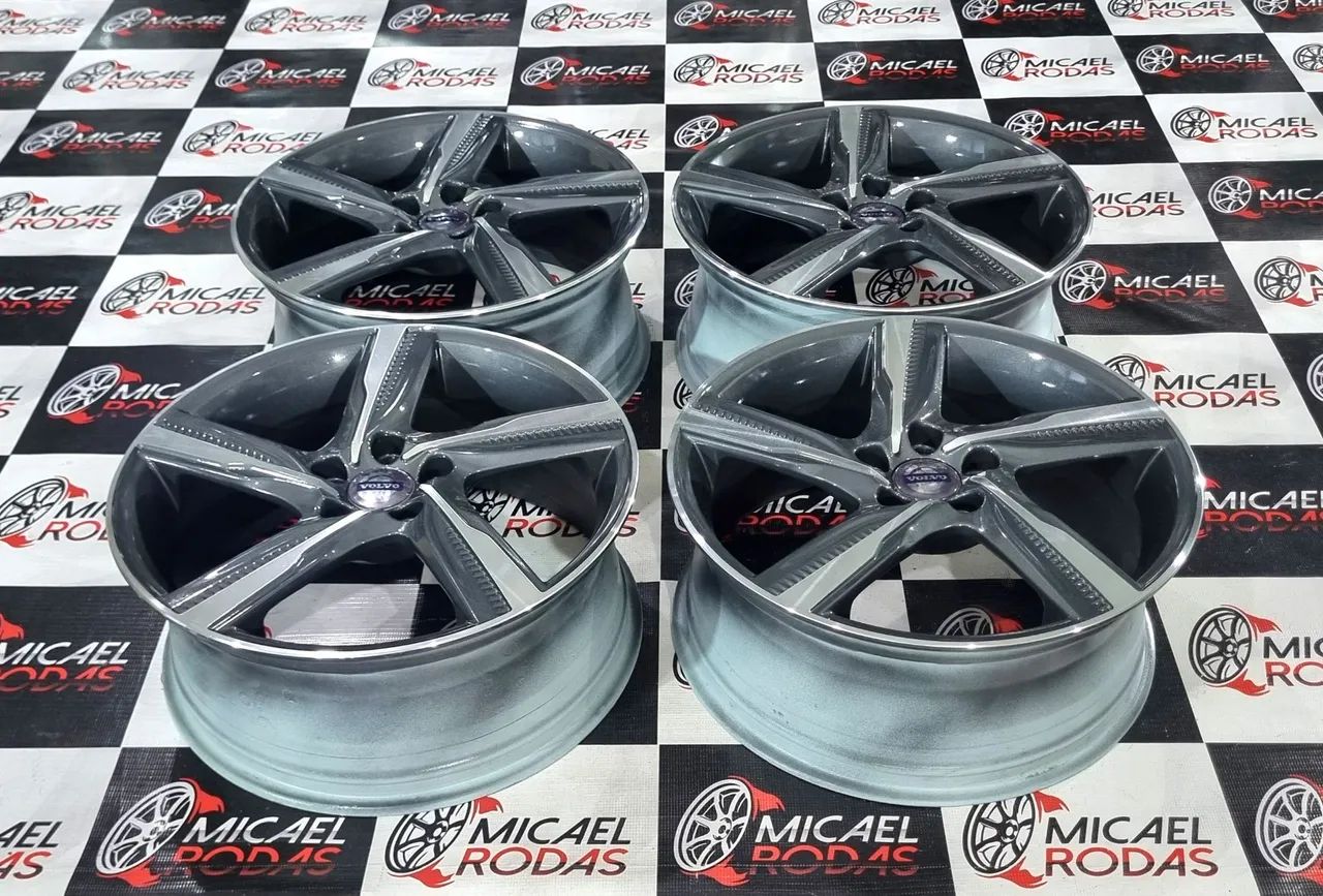 Jogo de Rodas 18 Volvo s60 xc60 xc40 5x108 Originais Zeradas