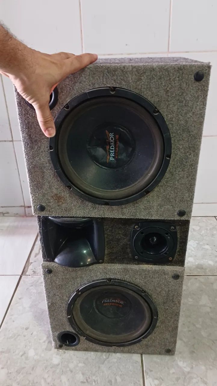CAIXA DE SOM PARA CARRO