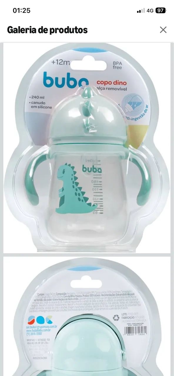 Copo de transição buba  - Foto 3