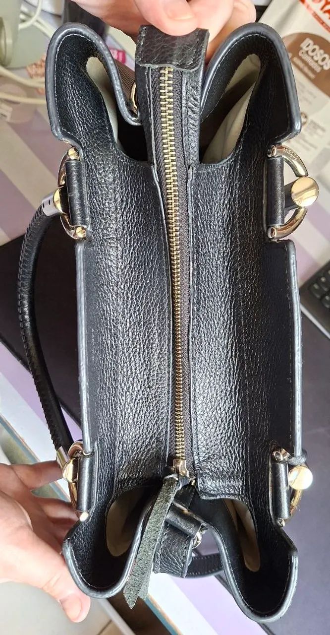 Bolsa em couro Arezzo  - Foto 5