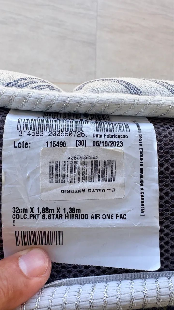Colchão: Cama box Castor em ótimo estado - Foto 4