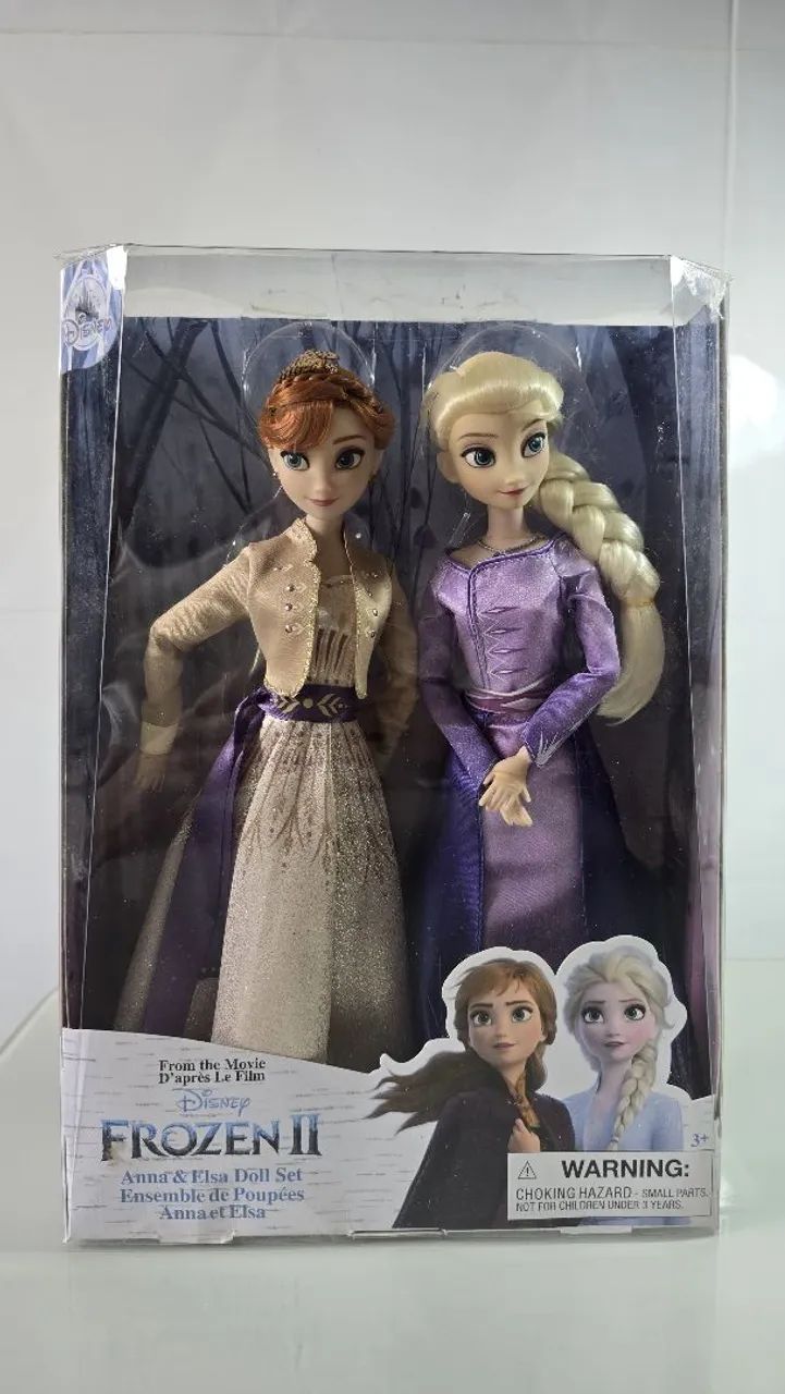 Boneca Frozen 2 Set Anna e Elsa 