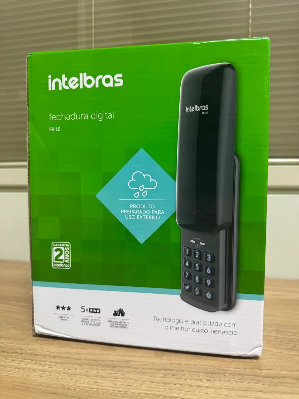 Fechadura digital Intelbras 
