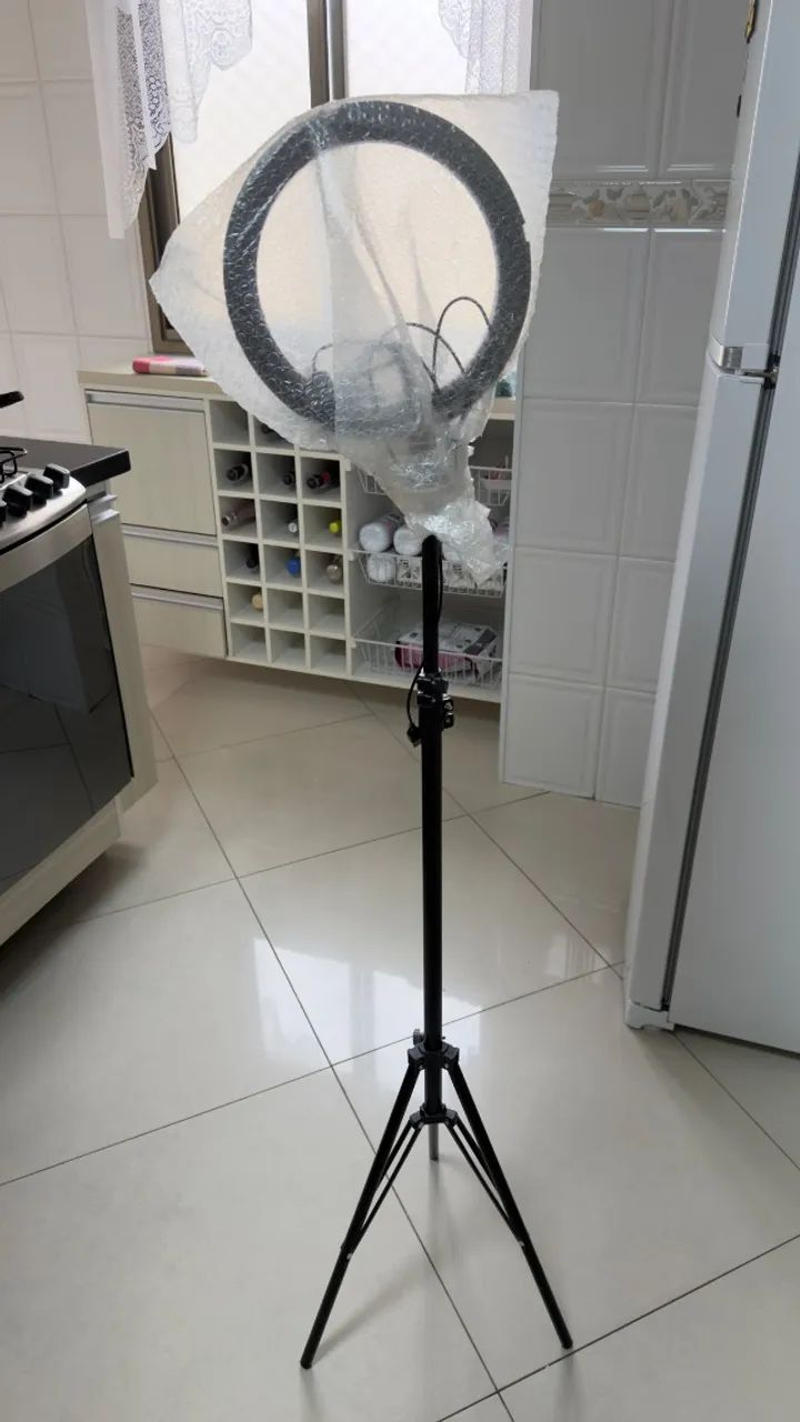 Tripé com Ring Light 