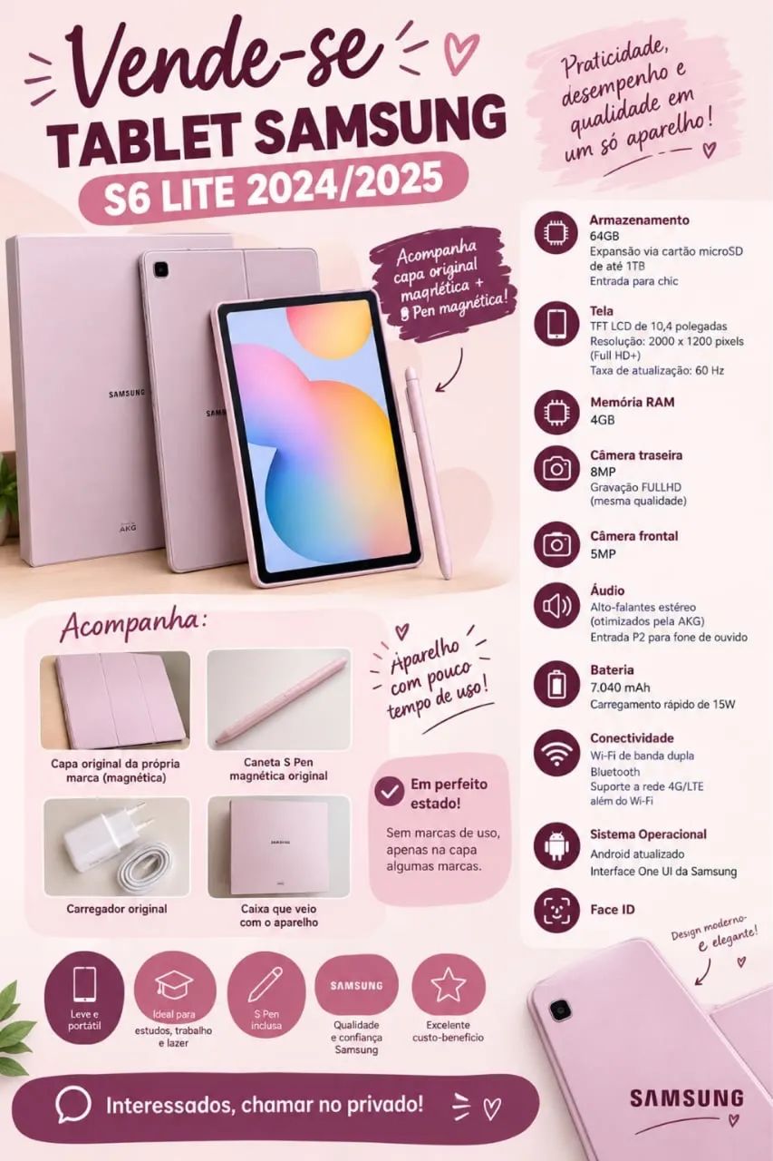 Samsung Galaxy Tab S6 Lite