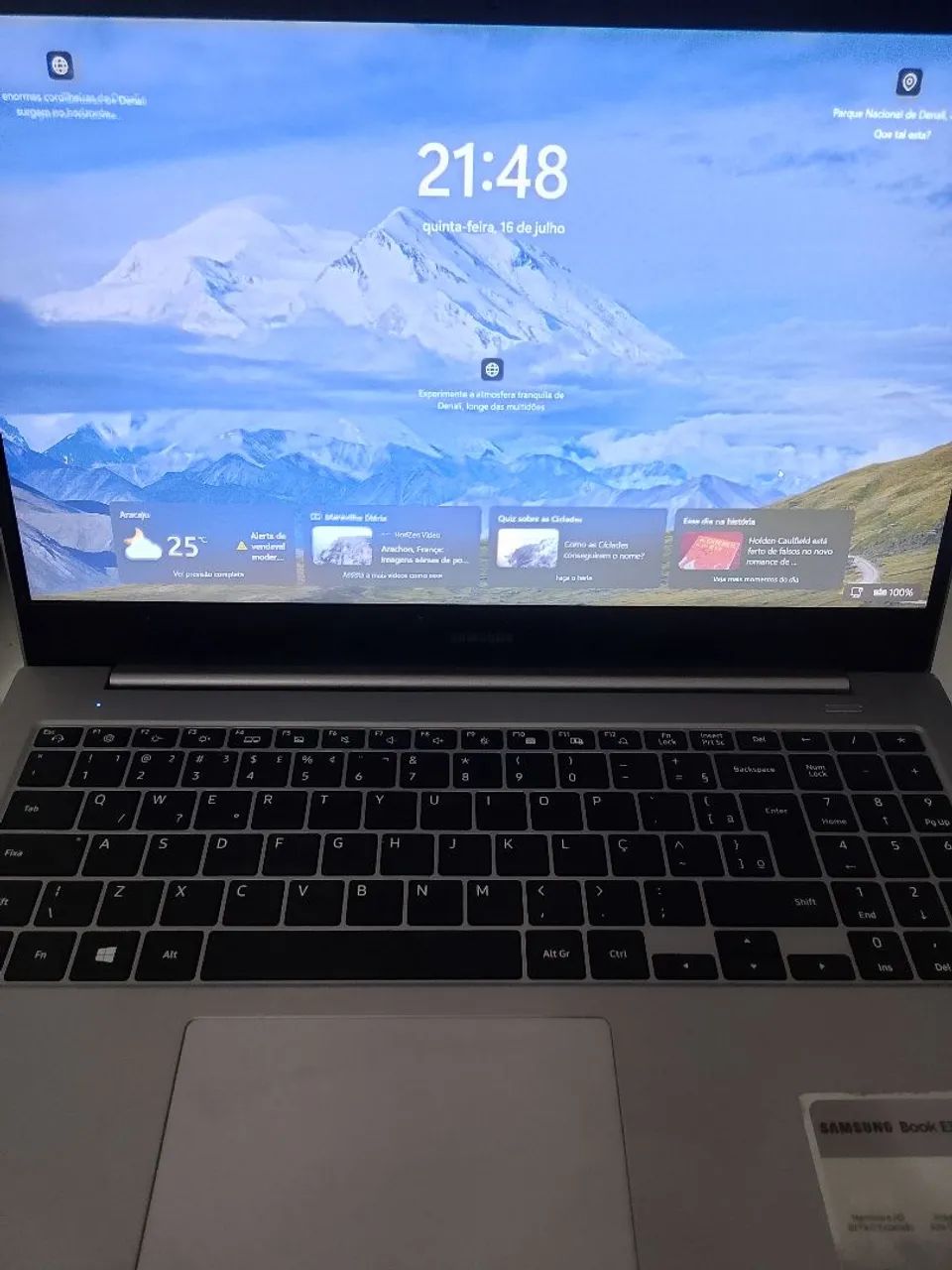 Notebook Samsung 