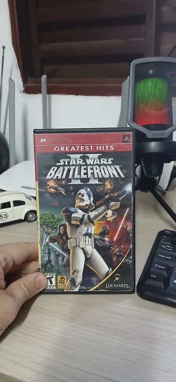PSP Star Wars Battlefront 2 II original completo - Foto 2