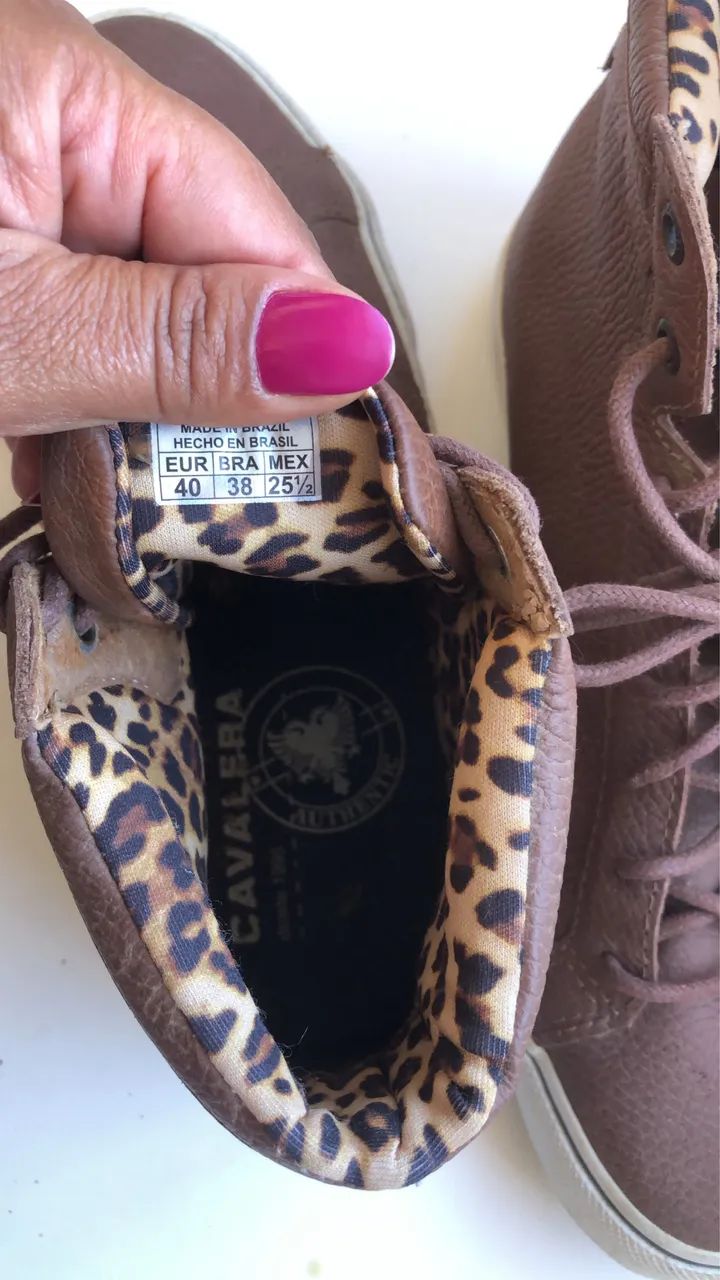 Tênis couro cavalera  - Foto 5