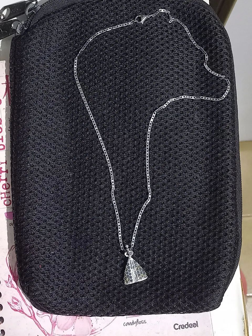 Colar de aço da Nossa senhora Aparecida 