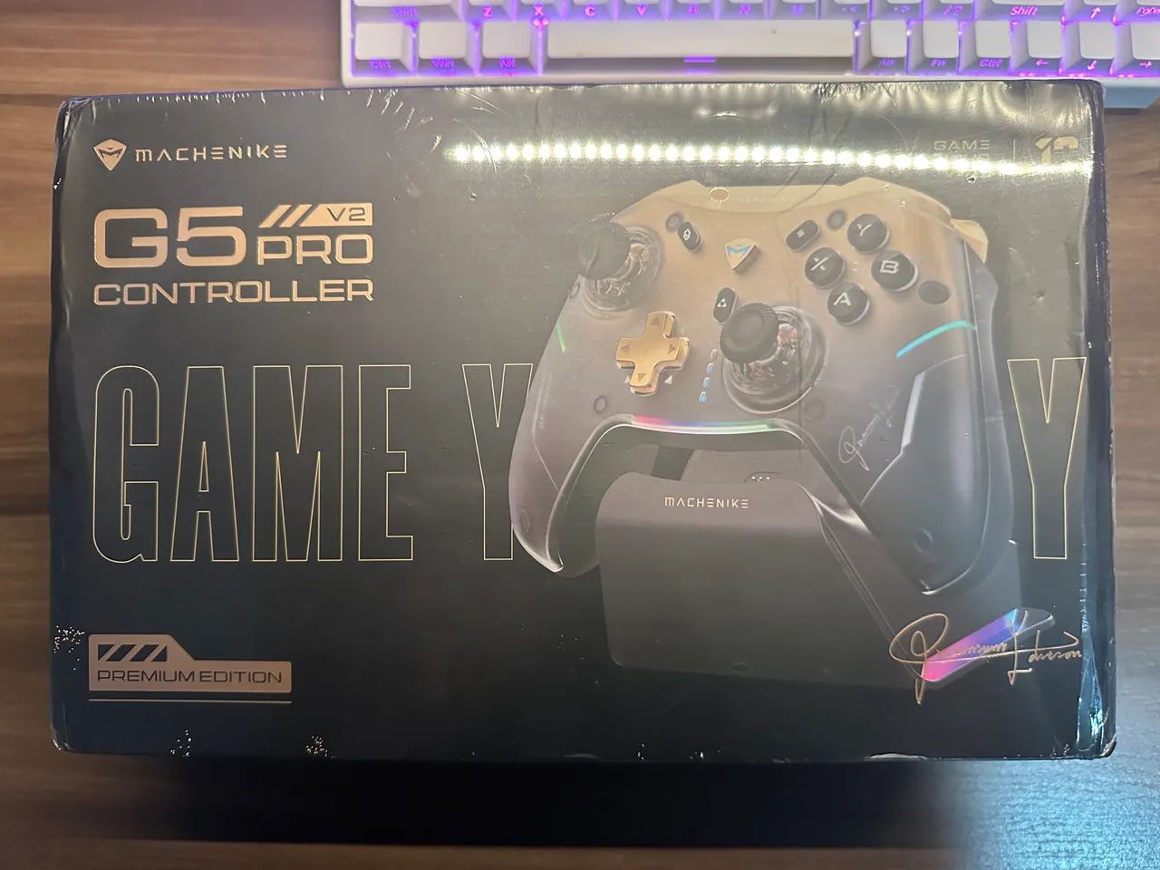 Controle Gamer Machenike G5 Pro - Edição de Colecionador - Novo/Lacrado