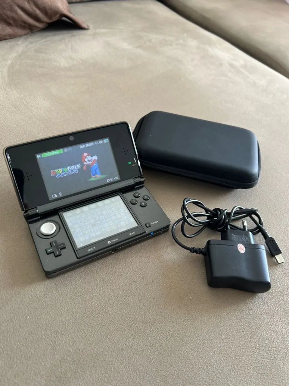 Nintendo 3ds Cosmo Black - Foto 2