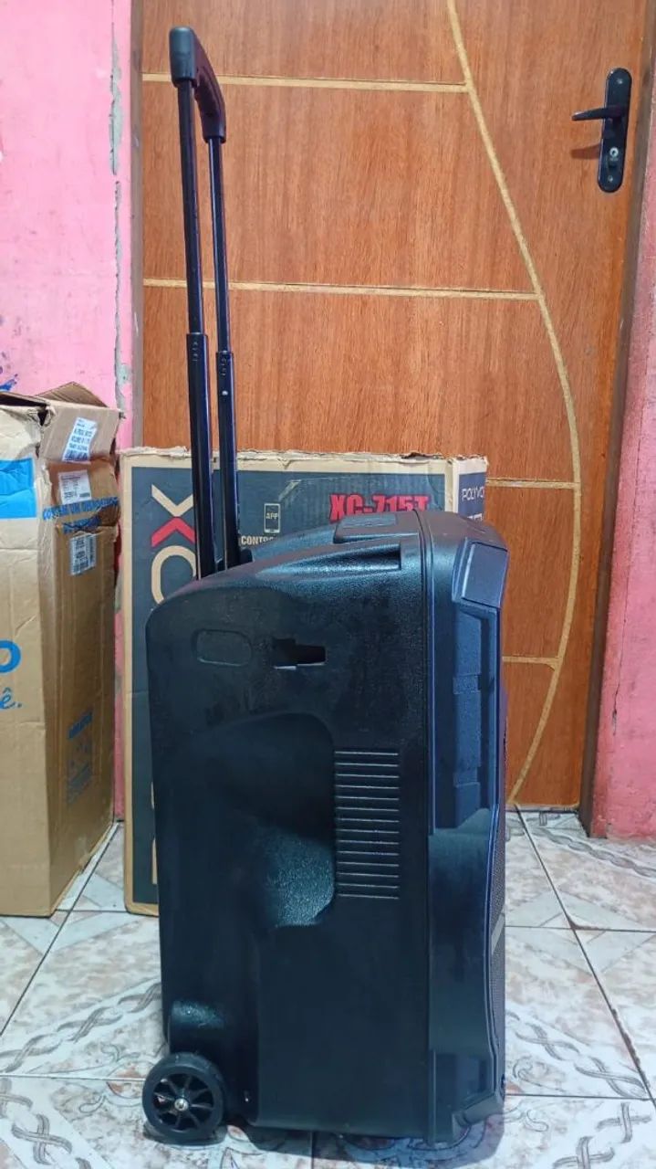 Vendo caixa de som, Polyvox XC- 715 T - Foto 2