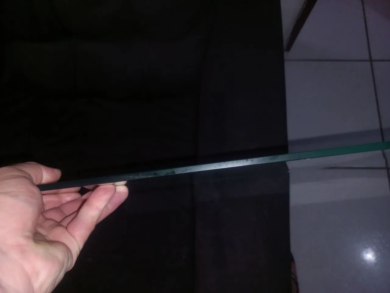 Placa de vidro 70 cm - Foto 2