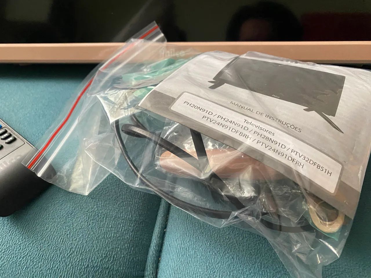 Tv Semp 24 polegadas Led, cor rosa - PTV24N91DFRH - Foto 5