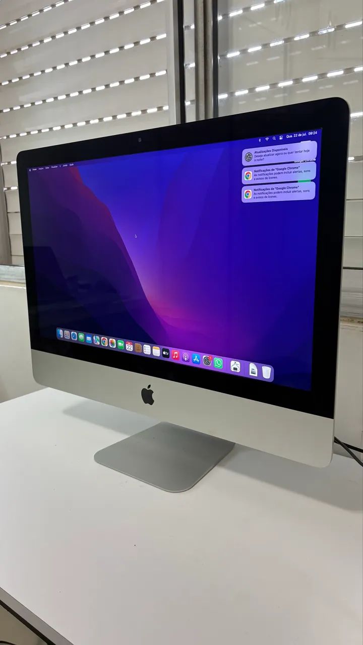 iMac 21.5 LINDO TOP FININHO - Computadores e Desktops - Jardim