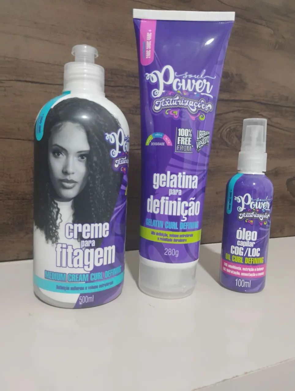 Kit de creme para finalização 
