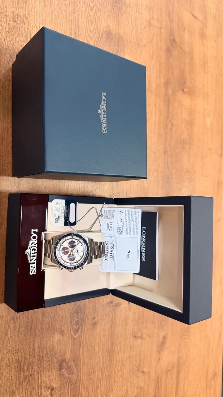 Relógio Longines Conquest Chronograph 2026 - Novíssimo 