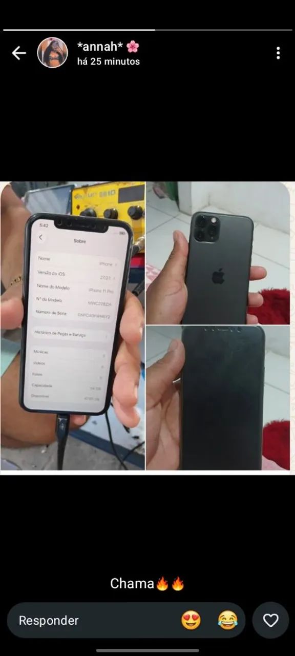 Vende-se iphone 11 pro