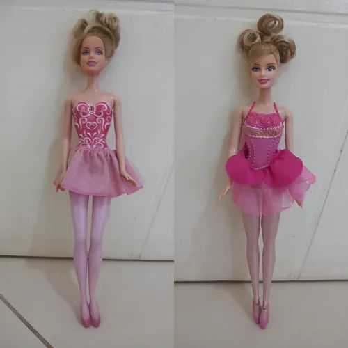 kit barbie quero ser bailarina + princesa bailarina