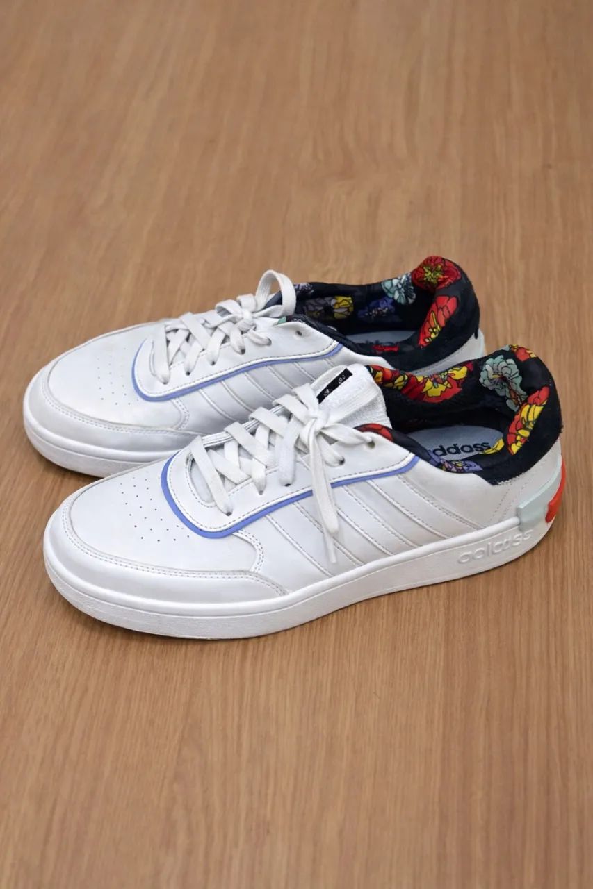 Adidas Hoops Branco Original - Estilo Retrô | Confortável