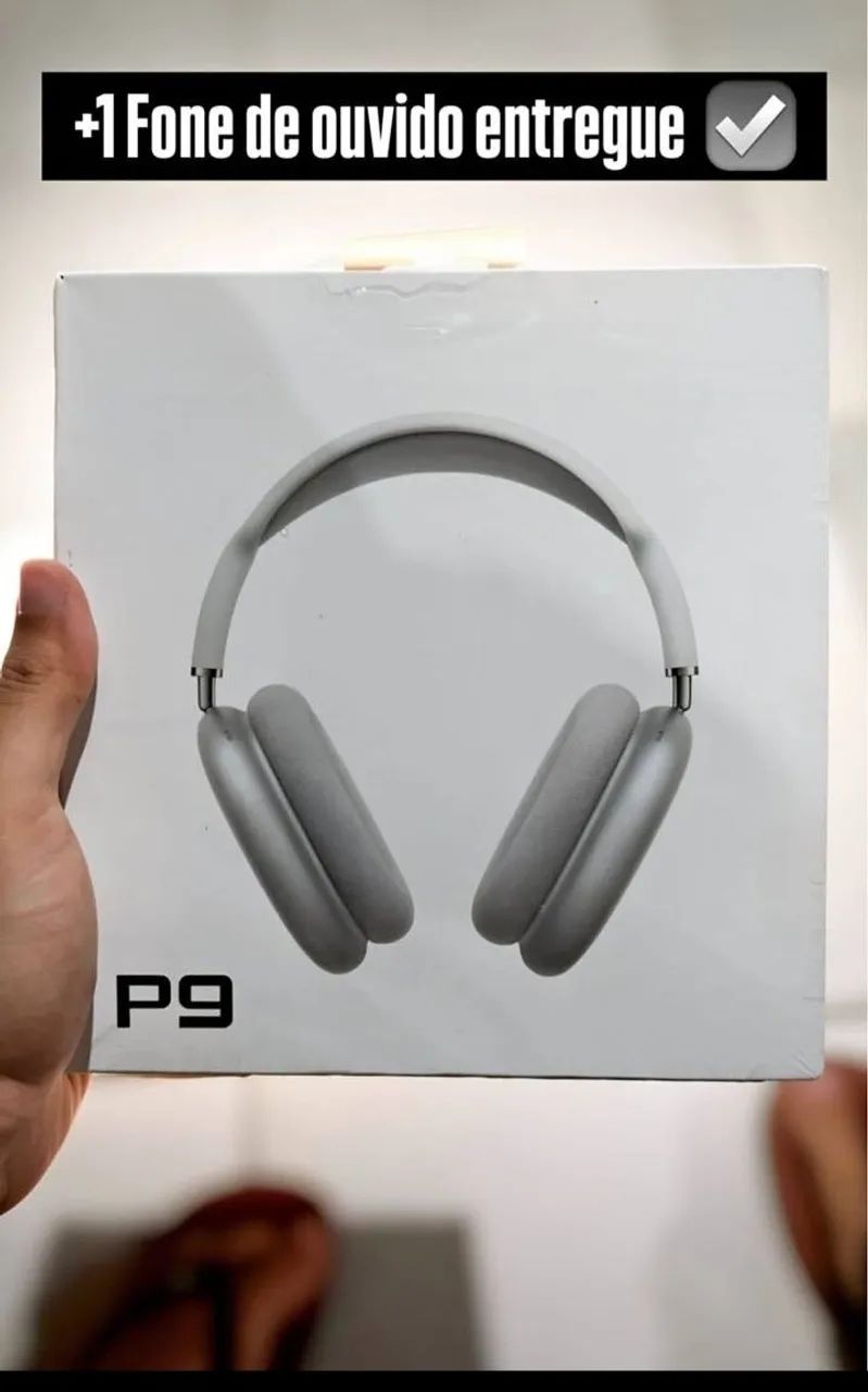 FONE DE OUVIDO P9 NOVA GERAÇÃO COM IA - Foto 2