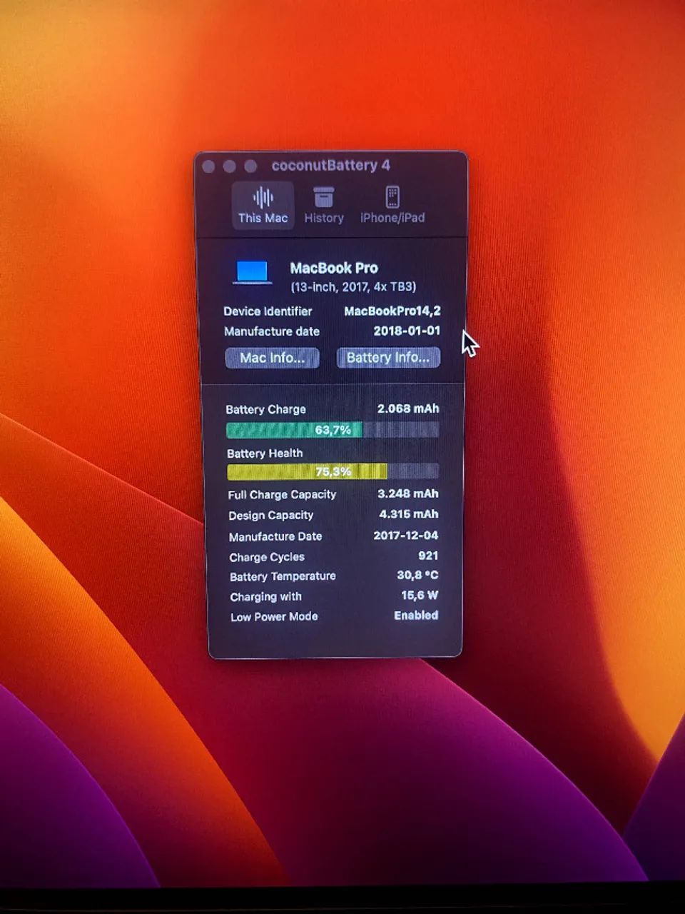 MacBook Pro (13 polegadas, A1706) - Foto 5