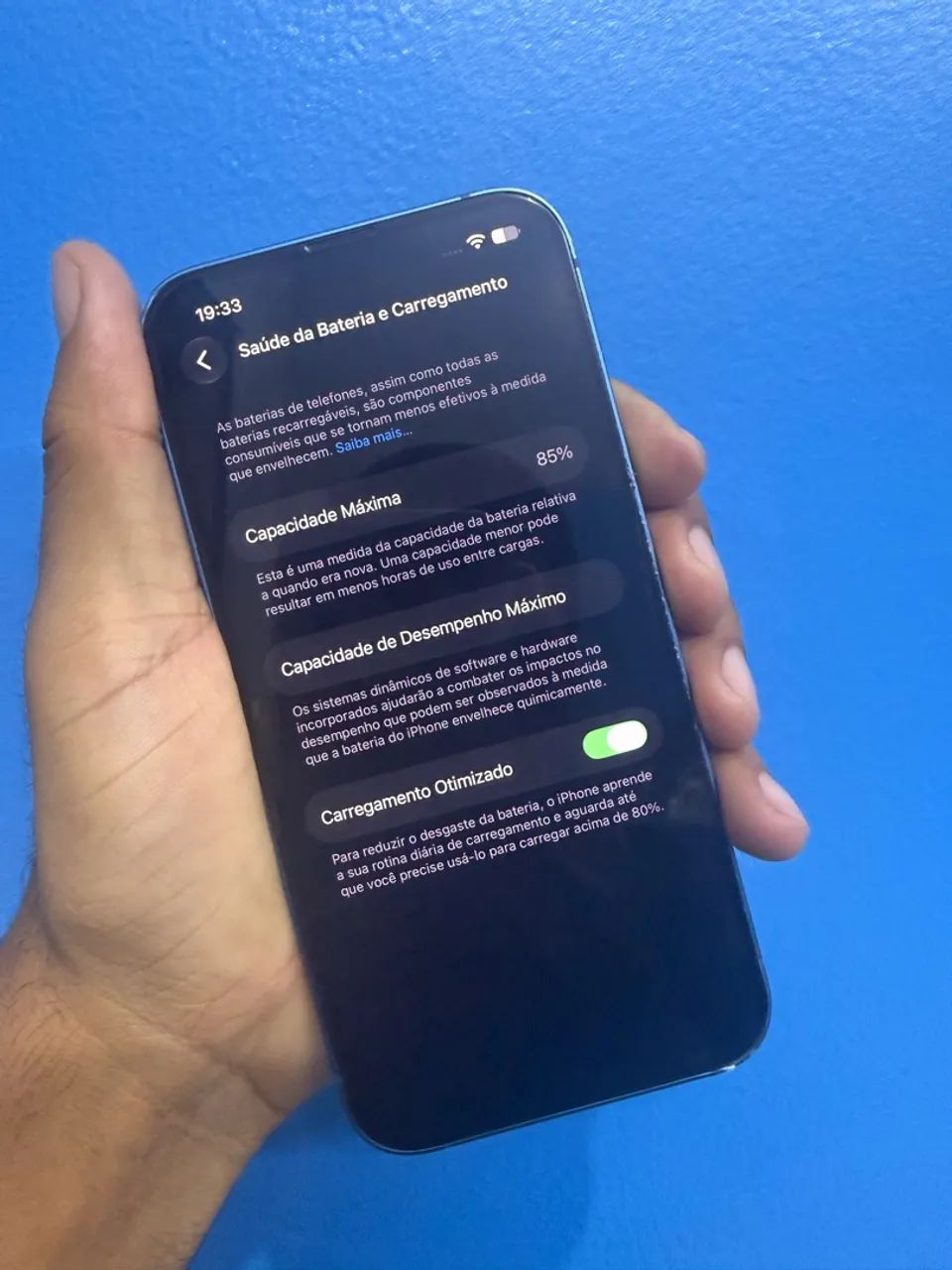 iPhone 13 128gb - 85% de saúde bateria ?  - Foto 3
