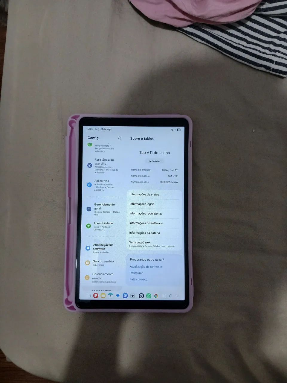 Galaxy tab a11