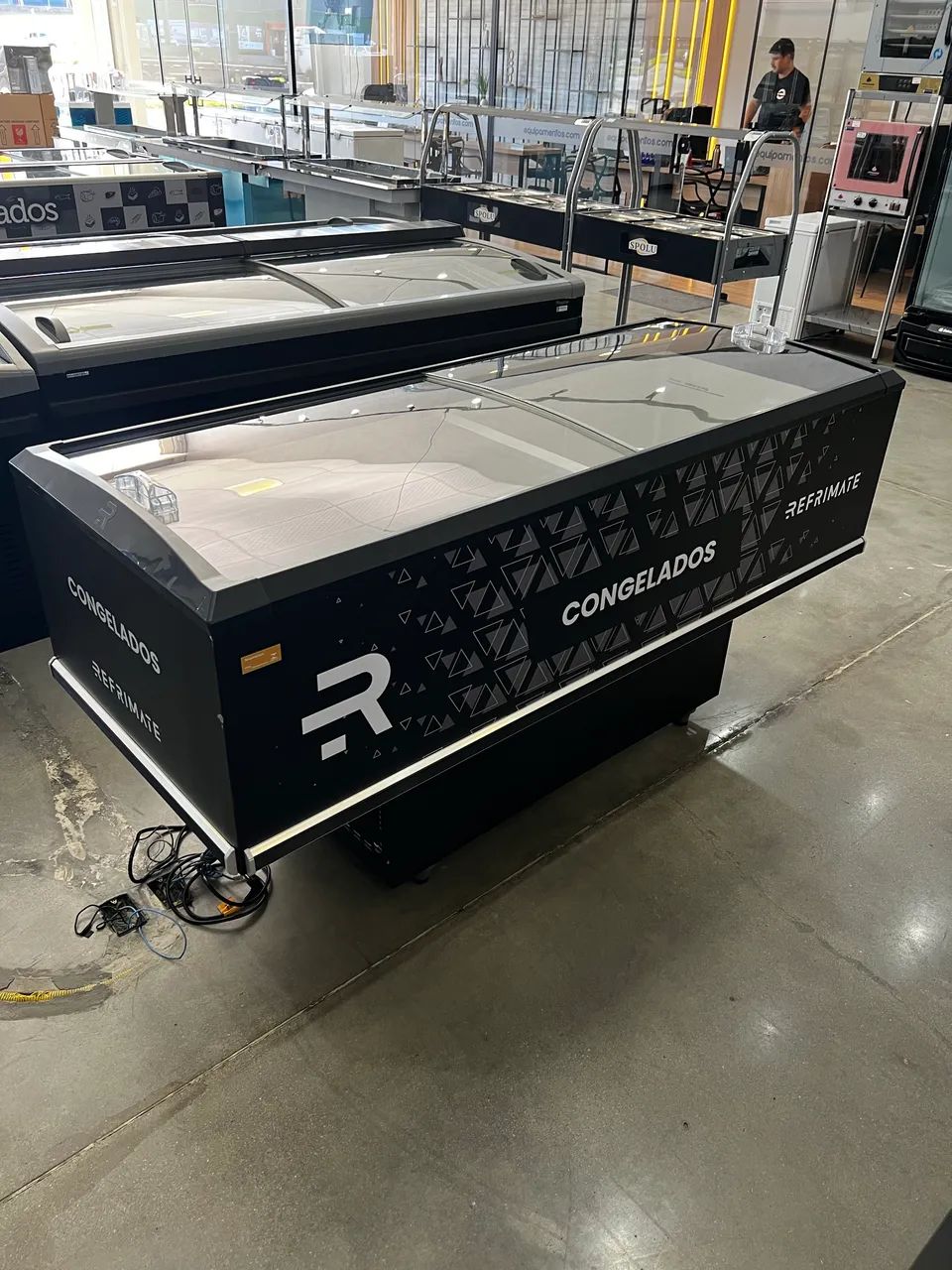 Ilha para congelados - 2m - Refrimate 
