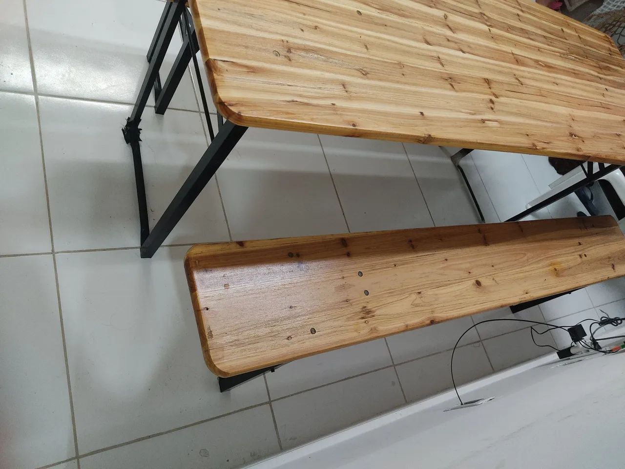 Mesa dobrável  - Foto 3