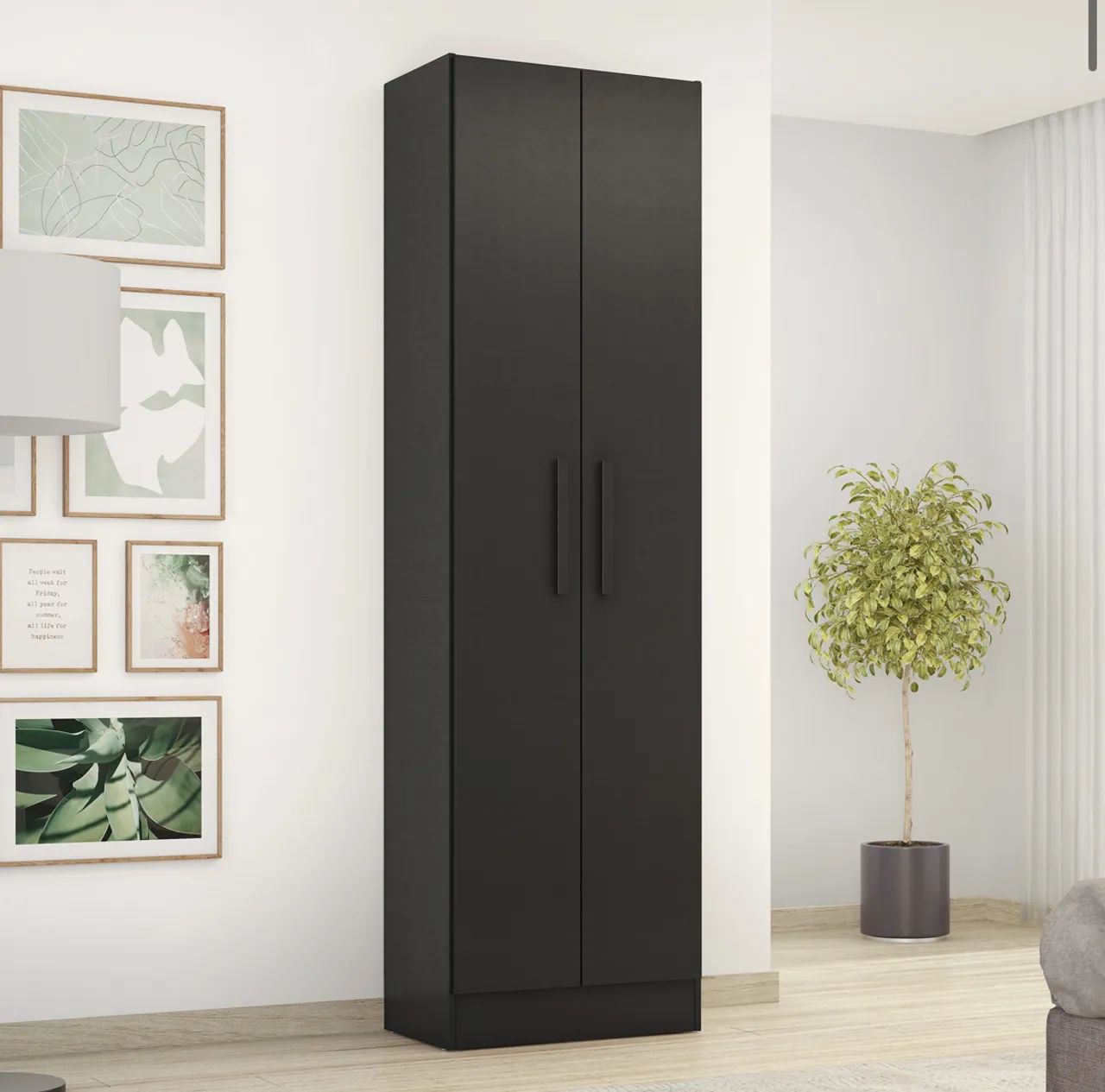 Multiuso Notável NT 4045 - 2 Portas com 4 Prateleiras | Entrega Imediata