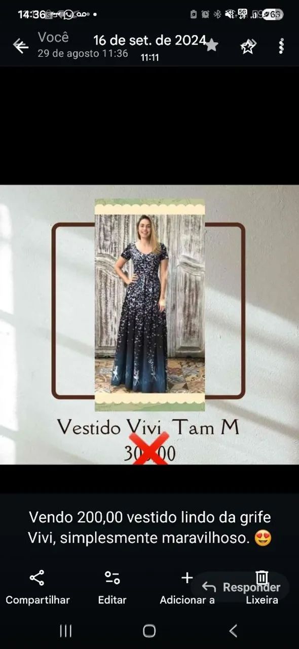 Vestido festa