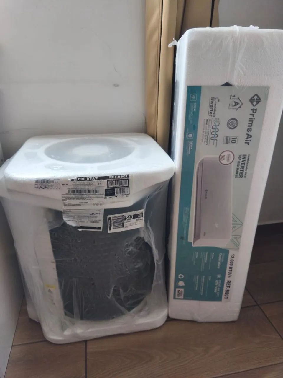 Ar-Condicionado Britânia Air Split Inverter 12000BTUs 12QC