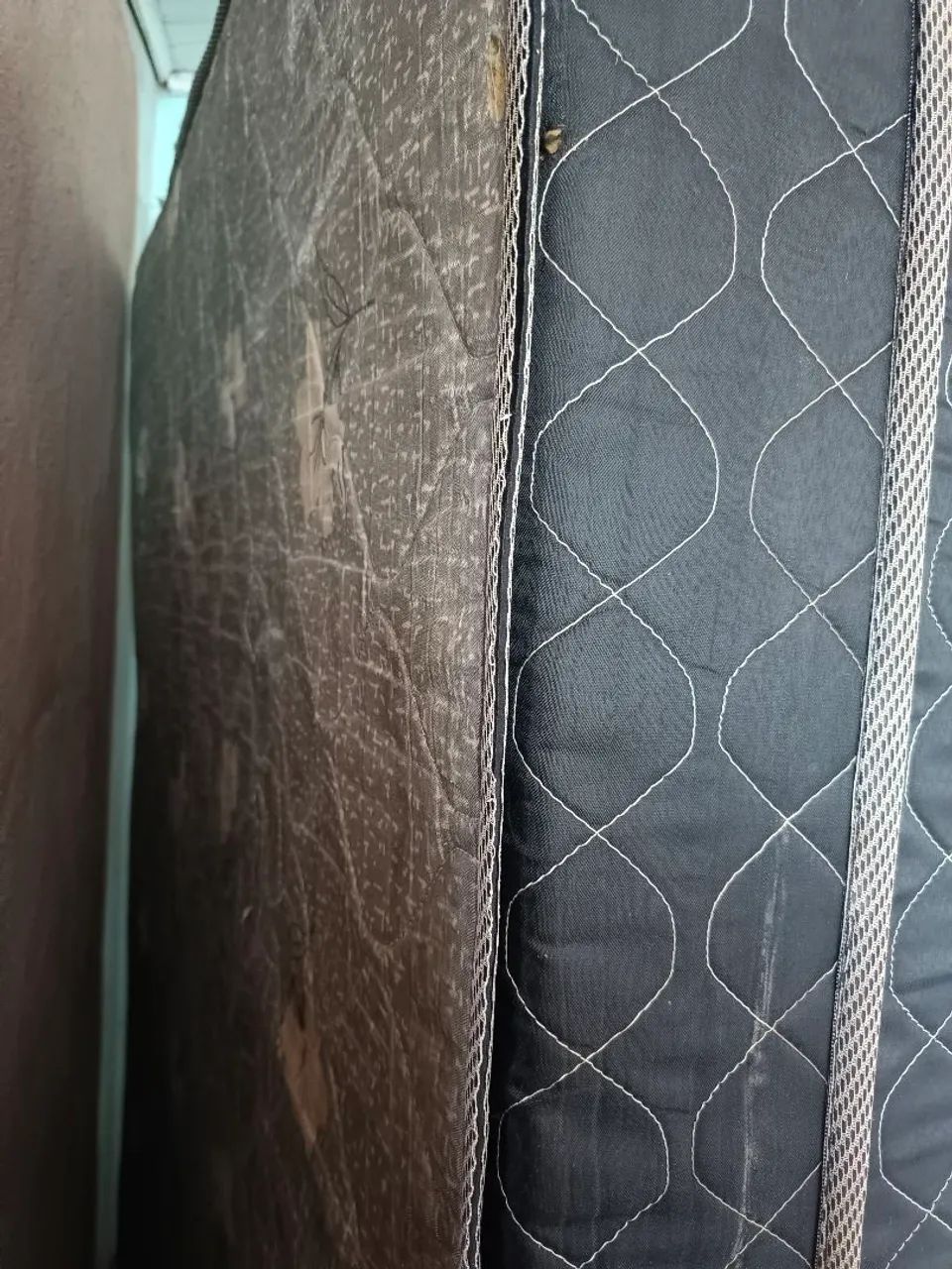 Cama box Casal / aceito proposta - Foto 2
