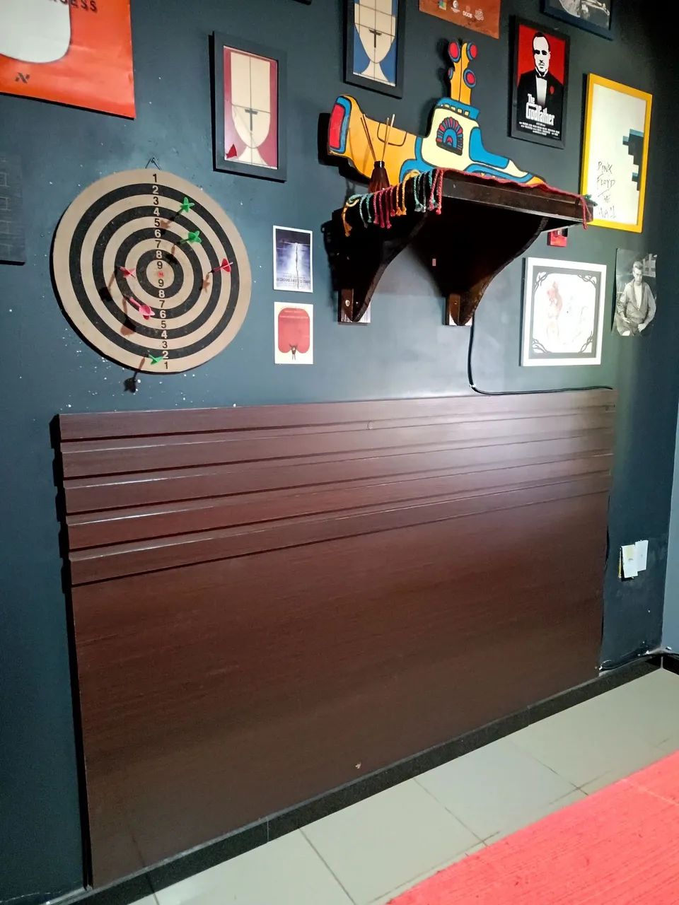 Cabeceira de cama casal ou queen em MDF ripado - Foto 2
