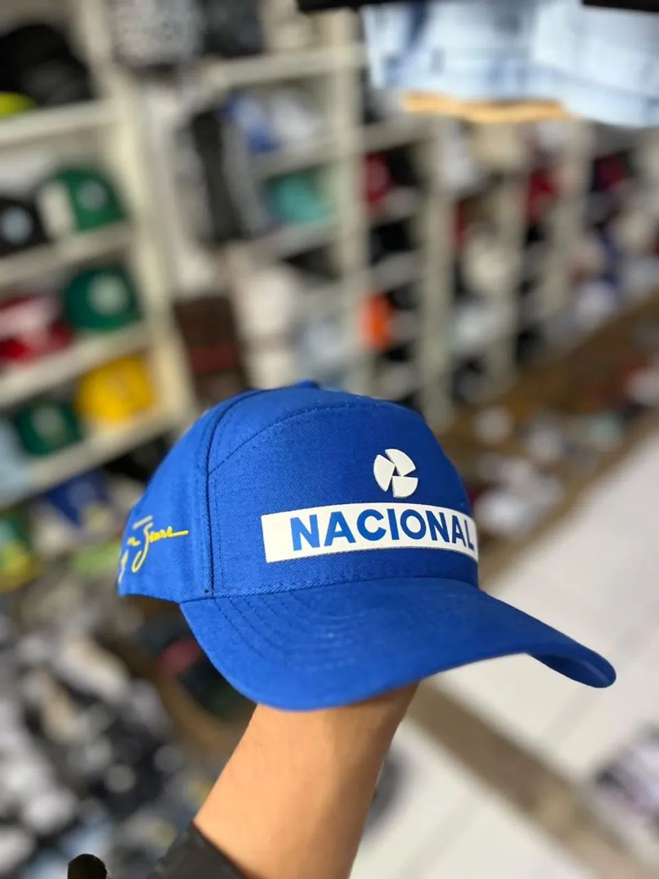 Boné nacional azul - Foto 2
