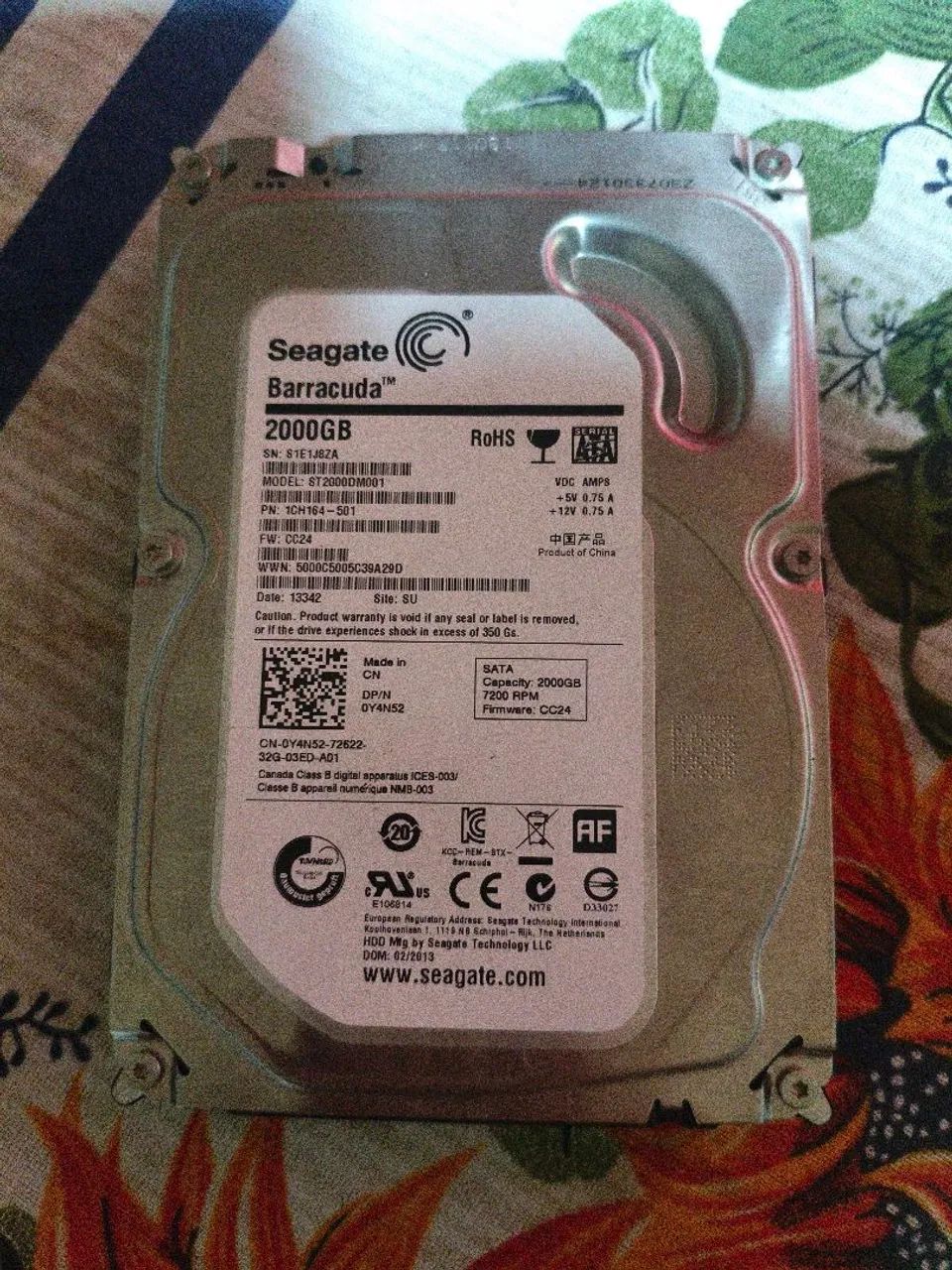 HD barracuda 2 terás Seagate 