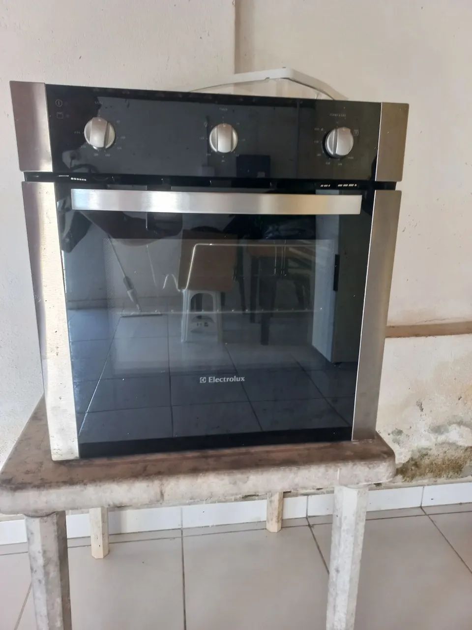 Forno elétrico e gaz eletrolux 