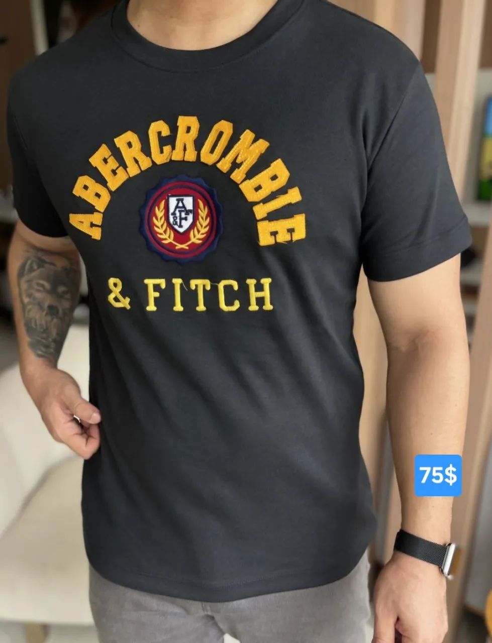 Camisa premium da Abercrombie & Fitch M  - Foto 5