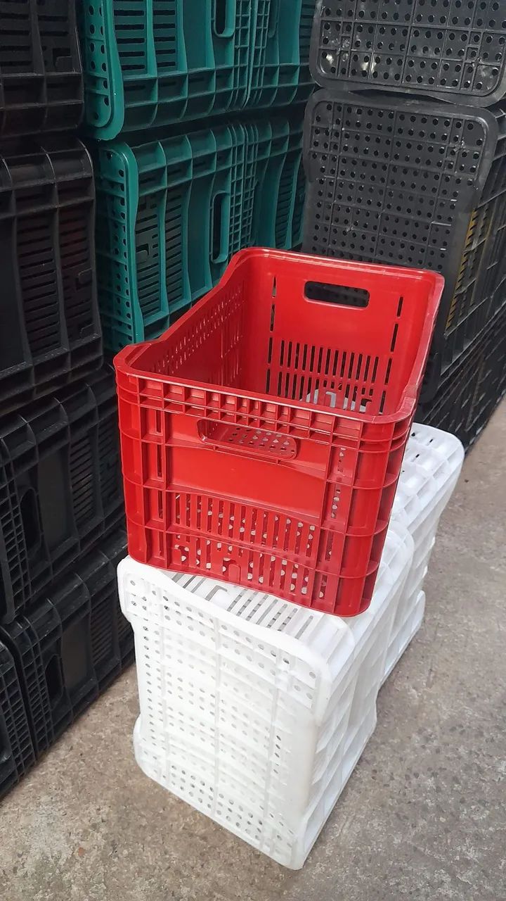 Caixa Plástica Vazada - Foto 2