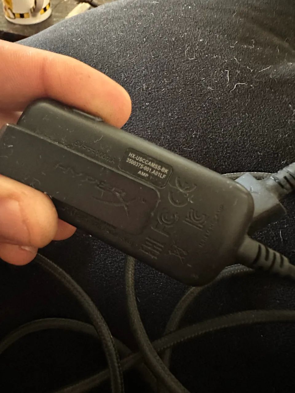 Placa de som 7.1 hyperx semi nova - Foto 2