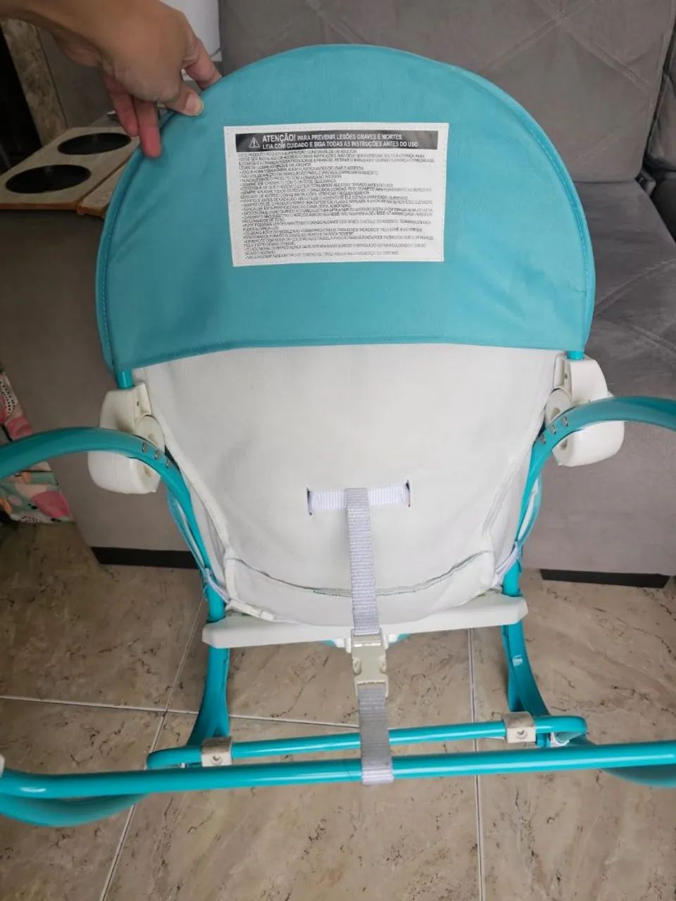 Cadeirinha de bebê semi nova  - Foto 4