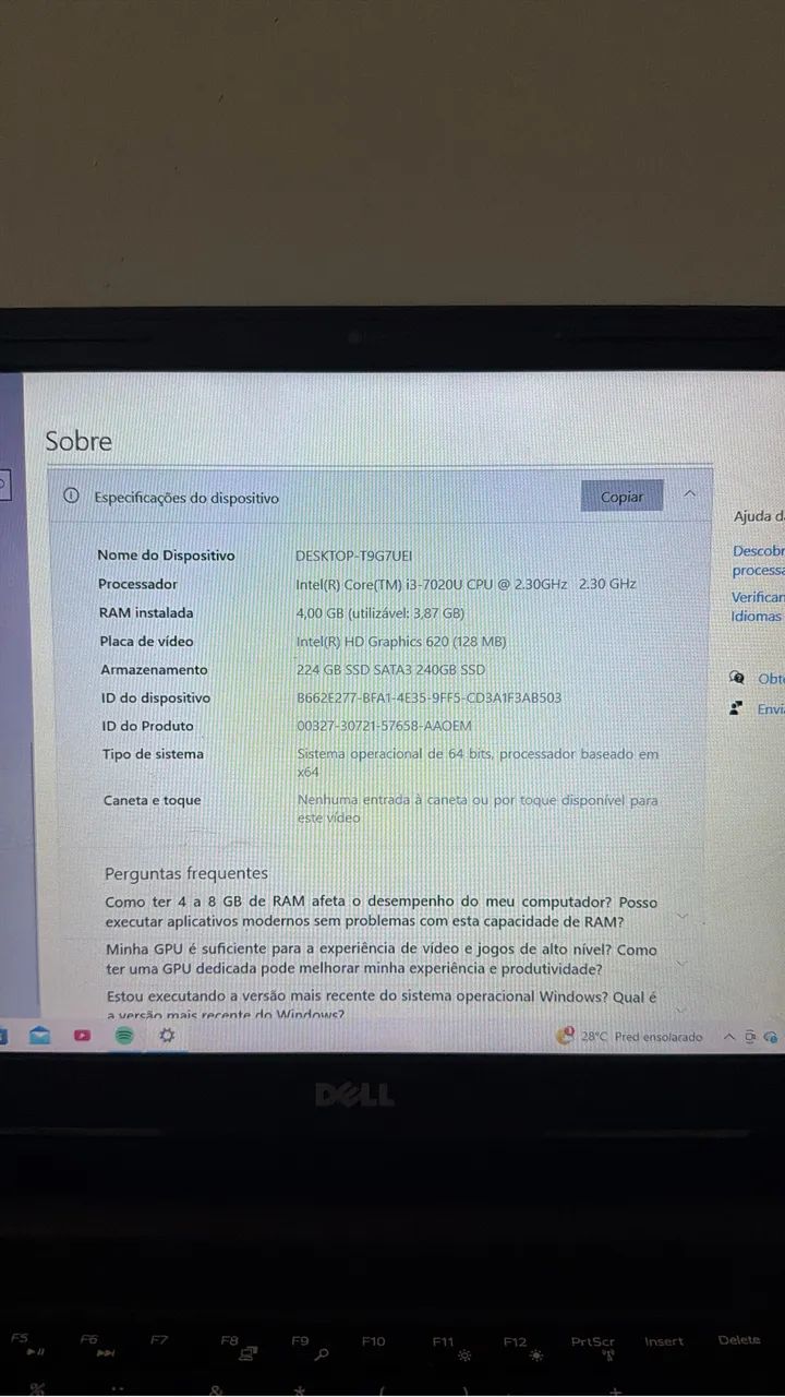 Notebook Dell ispiron 15 - Foto 2