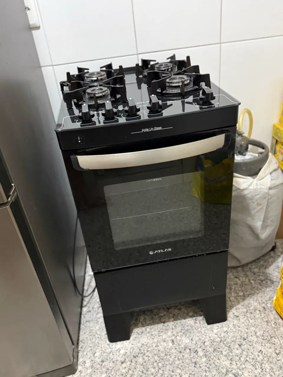 FOGÃO AUTOMÁTICO MESA DE VIDRO  - Foto 2